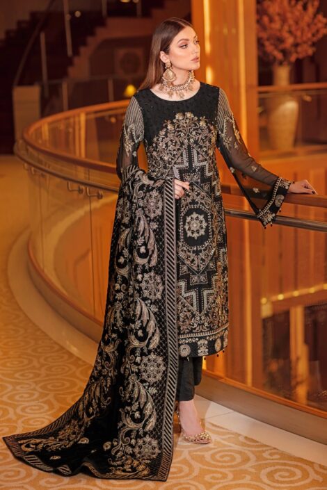 Ramsha Velvet Collection - V-303