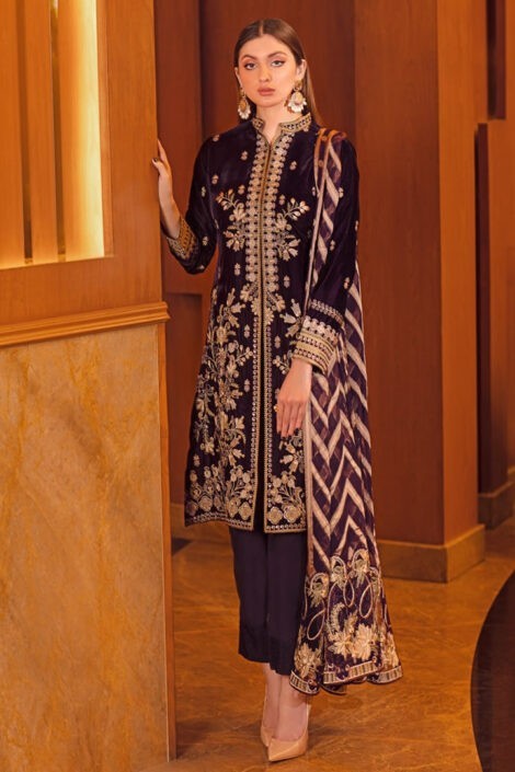 Ramsha Velvet Collection -V-305-1
