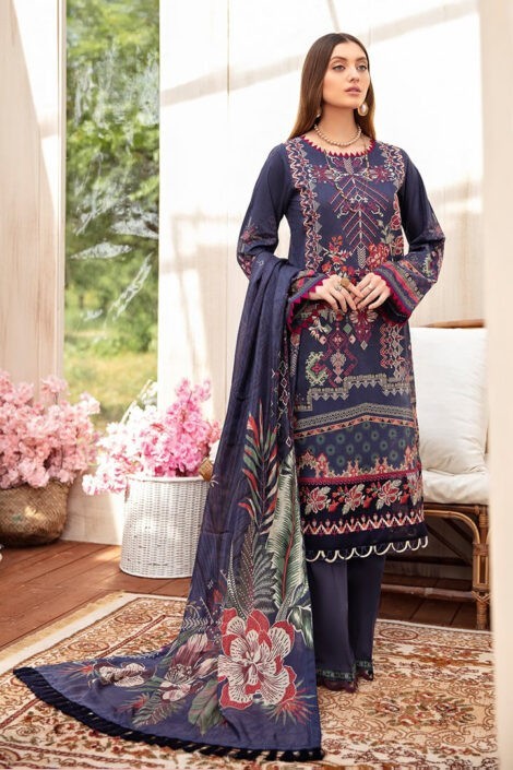 Ramsha Chevron Lawn Collection Vol-6-C-604-1