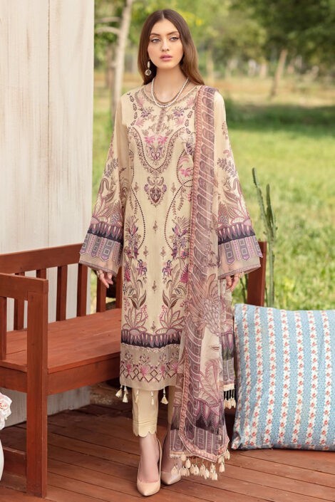 Ramsha Chevron Lawn Collection Vol-6-C-605-1