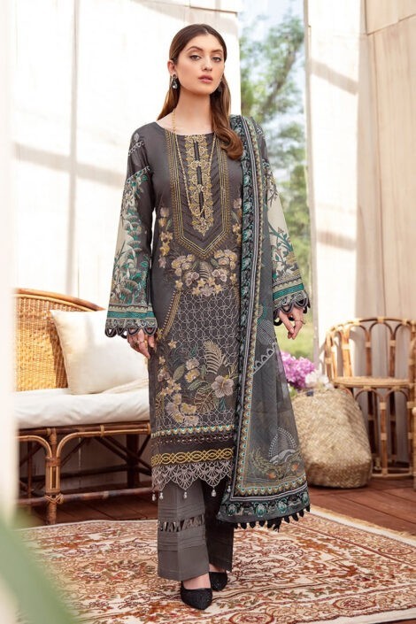 Ramsha Chevron Lawn Collection Vol-6-C-610-1