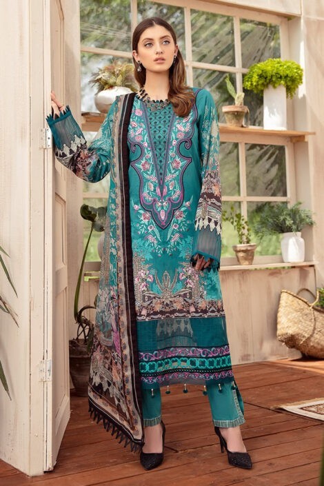 Ramsha Chevron Lawn Vol-6-C-608-1