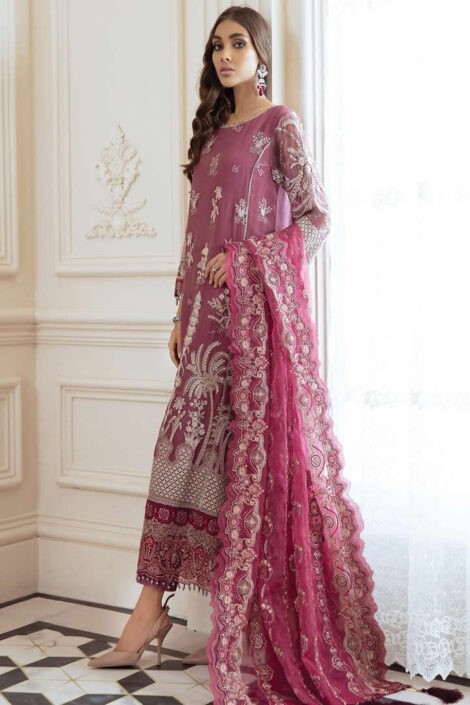Broque Isfahan by Xenia Formals Embroidered Chiffon Suits BX-01