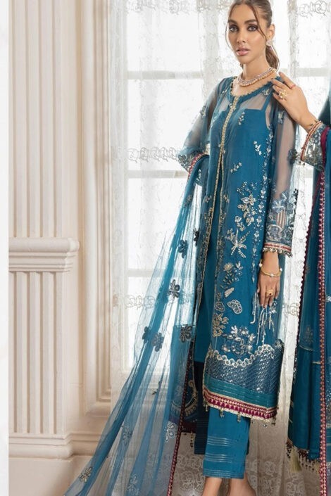 Broque Isfahan by Xenia Formals Embroidered Chiffon Suits BX-03