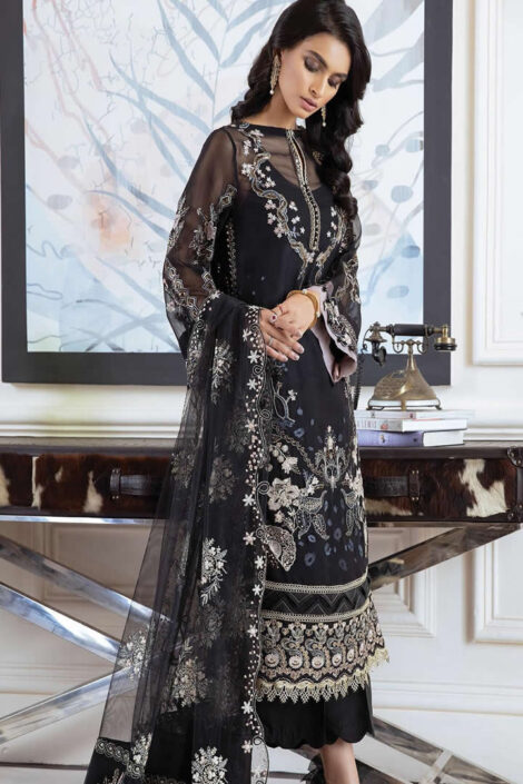 Broque Isfahan by Xenia Formals Embroidered Chiffon Suits BX-08